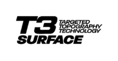 T3 SURFACE TARGETED TOPOGRAPHY TECHNOLOGY Logo (EUIPO, 21.03.2012)