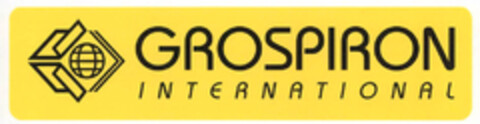 GROSPIRON INTERNATIONAL Logo (EUIPO, 09.07.2012)