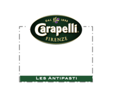 DAL 1893 Carapelli FIRENZE LES ANTIPASTI Logo (EUIPO, 07/18/2014)