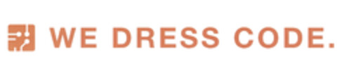 WE DRESS CODE. Logo (EUIPO, 17.09.2015)