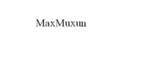MaxMuxun Logo (EUIPO, 16.12.2015)