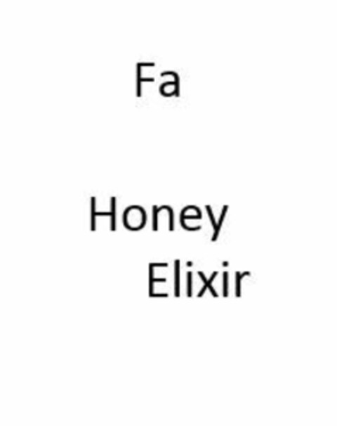 Fa Honey Elixir Logo (EUIPO, 18.03.2016)