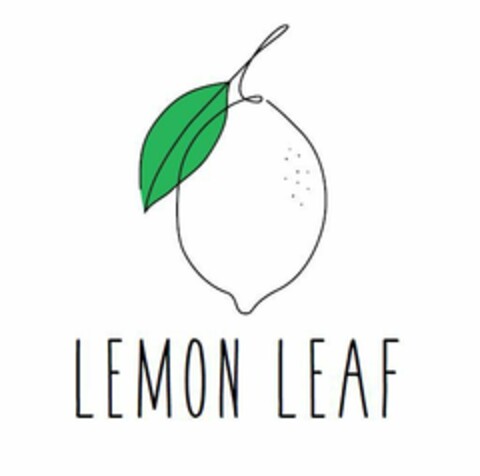 LEMON LEAF Logo (EUIPO, 05.10.2018)