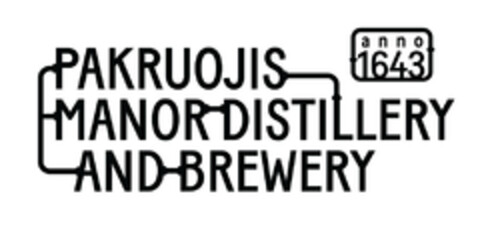 Pakruojis Manor Distillery and Brewery Logo (EUIPO, 24.08.2020)