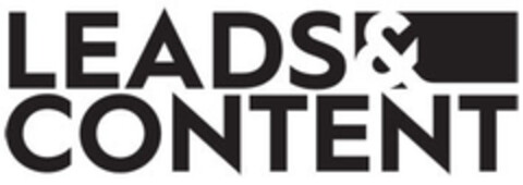 LEADS & CONTENT Logo (EUIPO, 03.11.2020)