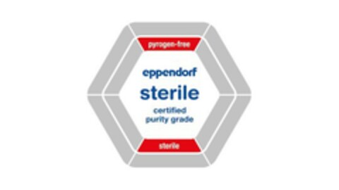 pyrogen-free eppendorf sterile certified purity grade sterile Logo (EUIPO, 30.09.2021)