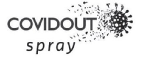 COVIDOUT SPRAY Logo (EUIPO, 09/01/2022)