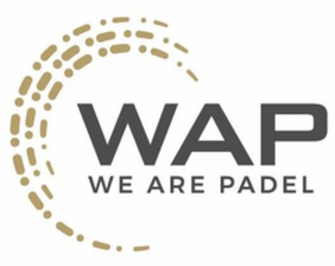 WAP WE ARE PADEL Logo (EUIPO, 07.10.2022)