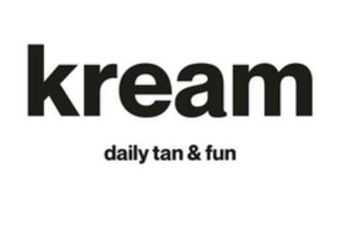 kream daily tan & fun Logo (EUIPO, 28.02.2023)