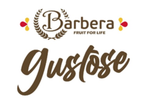 Barbera FRUIT FOR LIFE Gustose Logo (EUIPO, 28.12.2023)