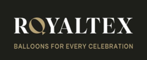 ROYALTEX BALLOONS FOR EVERY CELEBRATION Logo (EUIPO, 24.01.2024)