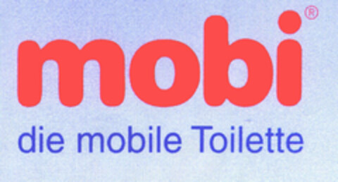 mobi die mobile Toilette Logo (EUIPO, 09/29/1997)