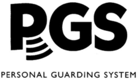 PGS PERSONAL GUARDING SYSTEM Logo (EUIPO, 10/23/1998)