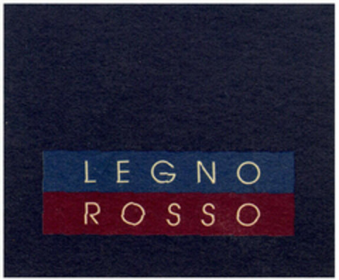 LEGNO ROSSO Logo (EUIPO, 23.07.1999)