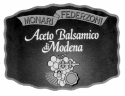 MONARI FEDERZONI Aceto Balsamico di Modena Logo (EUIPO, 29.09.1999)