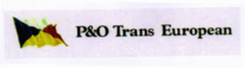 P&O Trans European Logo (EUIPO, 07/16/2001)