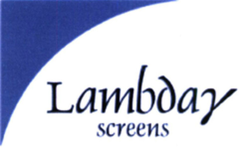 Lambday screens Logo (EUIPO, 05.07.2004)