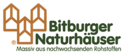 Bitburger Naturhäuser Massiv aus nachwachsenden Rohstoffen Logo (EUIPO, 07/04/2005)