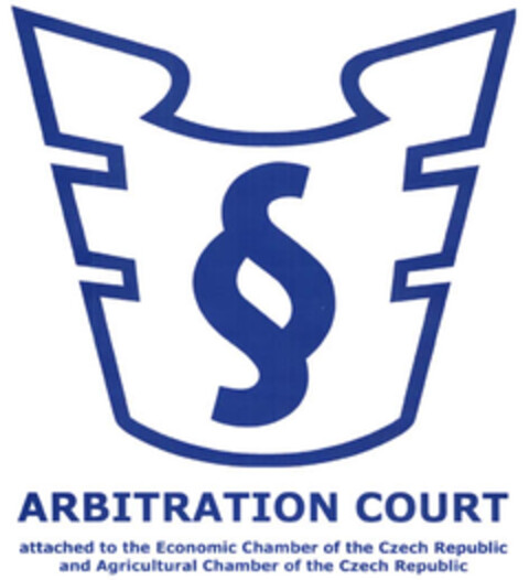 ARBITRATION COURT attached to the Economic Chamber of the Czech Republic and Agricultural Chamber of the Czech Republic Logo (EUIPO, 19.07.2005)