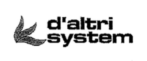 d'altri system Logo (EUIPO, 09.05.2006)