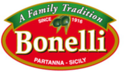 Bonelli A Family Tradition SINCE 1916 PARTANNA - SICILY Logo (EUIPO, 22.02.2008)