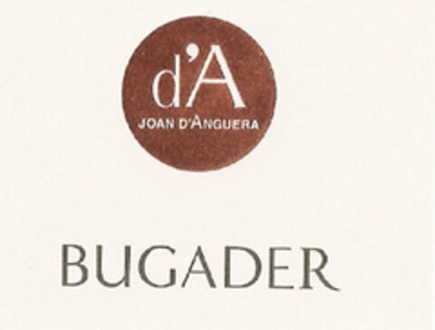 d'A JOAN D'ANGUERA BUGADER Logo (EUIPO, 04.06.2009)