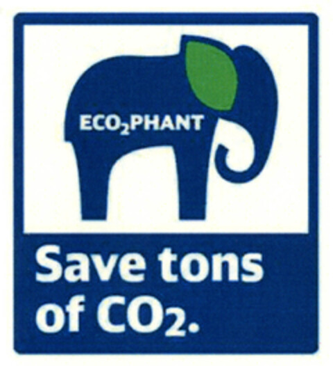ECO2PHANT Save tons of CO2. Logo (EUIPO, 04.04.2011)