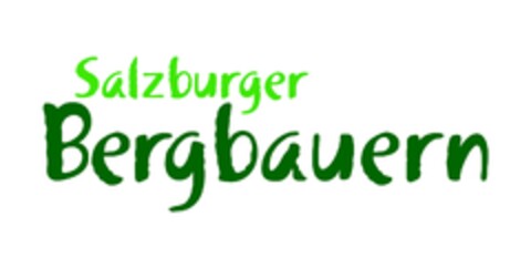 Salzburger Bergbauern Logo (EUIPO, 04/26/2011)