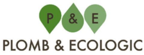 P&E PLOMB AND ECOLOGIC Logo (EUIPO, 20.03.2012)