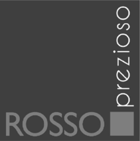 ROSSO prezioso Logo (EUIPO, 13.07.2012)