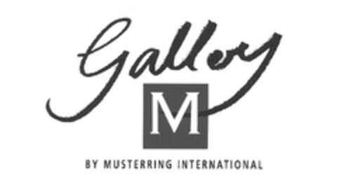 Gallery M BY MUSTERRING INTERNATIONAL Logo (EUIPO, 03/05/2013)