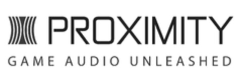 PROXIMITY GAME AUDIO UNLEASHED Logo (EUIPO, 03.04.2013)