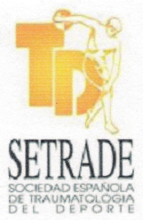 TD Setrade. Sociedad Española de Traumatología del Deporte. Logo (EUIPO, 10/11/2013)