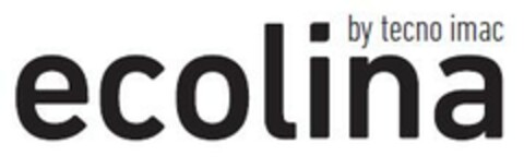 ecolina by tecno imac Logo (EUIPO, 01/29/2014)