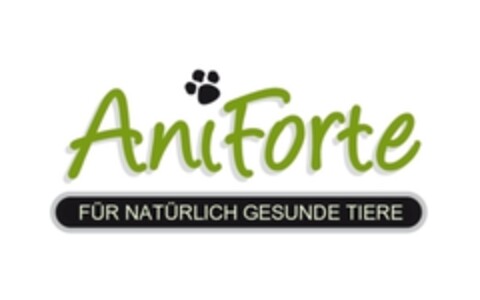 AniForte FÜR NATÜRLICH GESUNDE TIERE Logo (EUIPO, 18.02.2014)