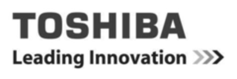 TOSHIBA Leading Innovation Logo (EUIPO, 03/10/2015)