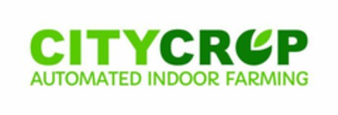 CITYCROP AUTOMATED INDOOR FARMING Logo (EUIPO, 15.02.2016)