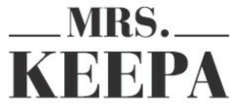 MRS. KEEPA Logo (EUIPO, 18.05.2016)