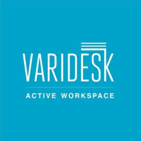 VARIDESK ACTIVE WORKSPACE Logo (EUIPO, 02/22/2018)