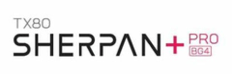 TX80 SHERPAN + PRO BG4 Logo (EUIPO, 06.04.2018)