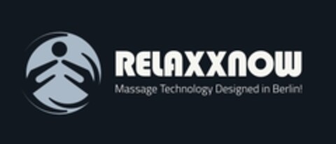 Relaxxnow Massage Technology Designed in Berlin! Logo (EUIPO, 08/21/2018)