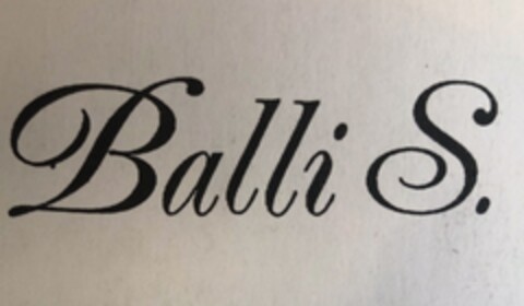 Balli S. Logo (EUIPO, 16.05.2019)