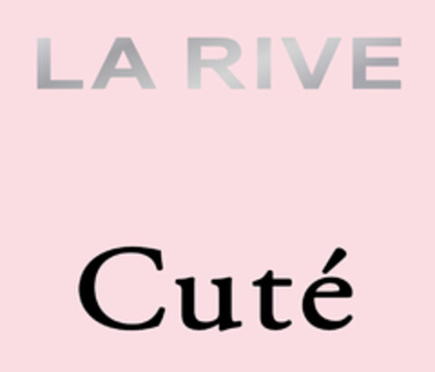 LA RIVE Cuté Logo (EUIPO, 29.05.2019)