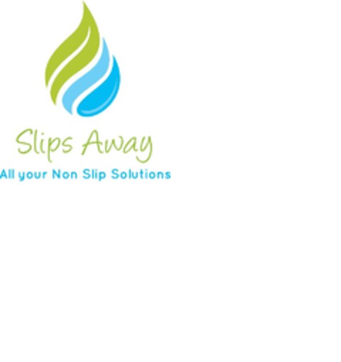 SLIPS AWAY ALL YOUR NON SLIP SOLUTIONS Logo (EUIPO, 08.07.2020)