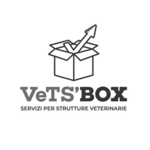 VETS' BOX SERVIZI PER STRUTTURE VETERINARIE Logo (EUIPO, 30.10.2020)