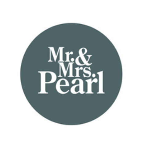 Mr. & Mrs. Pearl Logo (EUIPO, 19.10.2022)