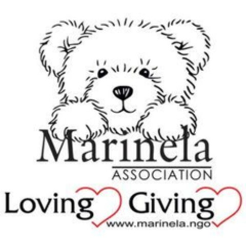 Marinela ASSOCIATION Loving Giving www.marinela.ngo Logo (EUIPO, 11/13/2023)