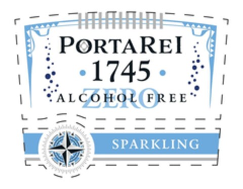 PORTAREI 1745 ALCOHOL FREE ZERO SPARKLING Logo (EUIPO, 04/25/2024)