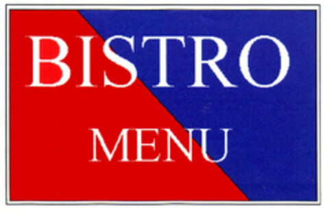 BISTRO MENU Logo (EUIPO, 01.04.1996)
