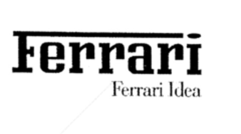 Ferrari Ferrari Idea Logo (EUIPO, 01.04.1996)